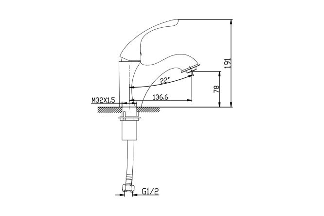 Смеситель для раковины LEMARK Intense 80440960 от магазина ЛесКонПром.ру
