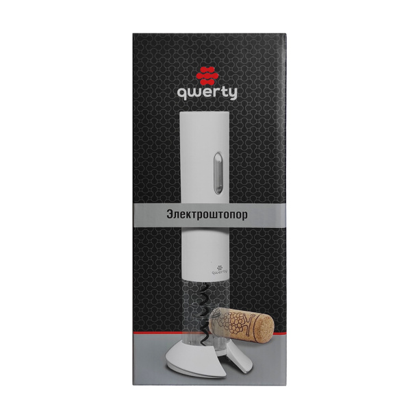 Электроштопор пластиковый белый от магазина ЛесКонПром.ру