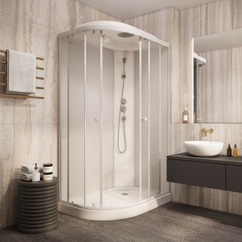 Душевая кабина Parly Effect 120x80 EF1231R без гидромассажа от магазина ЛесКонПром.ру