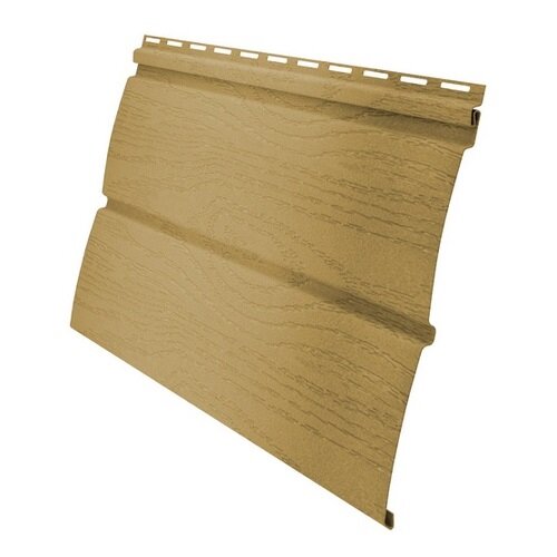 Сайдинг-панель Grand Line Amerika D4,8 Блок-хаус 244х3000 мм, бежевый от магазина ЛесКонПром.ру