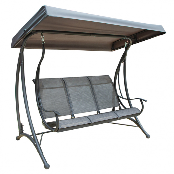 Садовые качели текстилен 195х120х170 см от магазина ЛесКонПром.ру