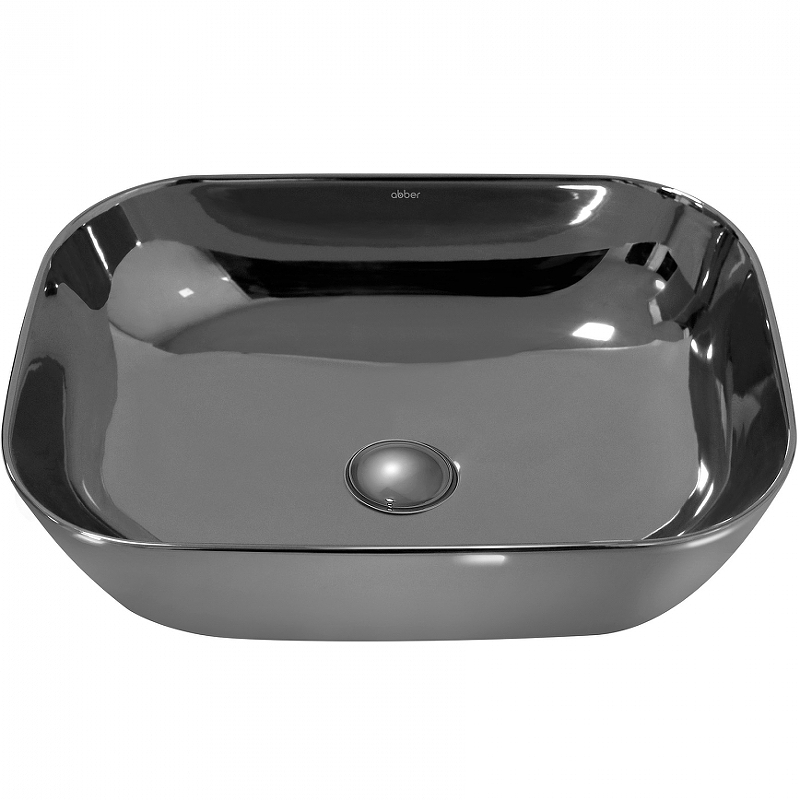Раковина-чаша Abber Rechteck 46 AC2200GS Серебро от магазина ЛесКонПром.ру
