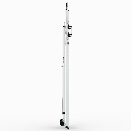 Складская профессиональная алюминиевая стремянка 10 ступеней с опорами CAGSAN арт.КPN9 от магазина ЛесКонПром.ру