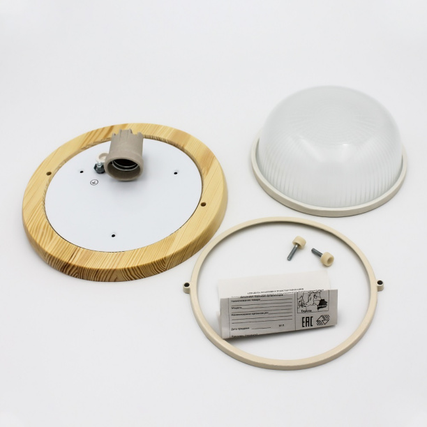 Светильник Свет Кантри 1х60 Вт Е27 IP54 клен от магазина ЛесКонПром.ру