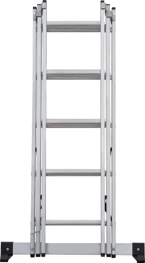 Лестница алюминиевая трехсекционная Новая Высота 3x5 арт. 1230305 от магазина ЛесКонПром.ру