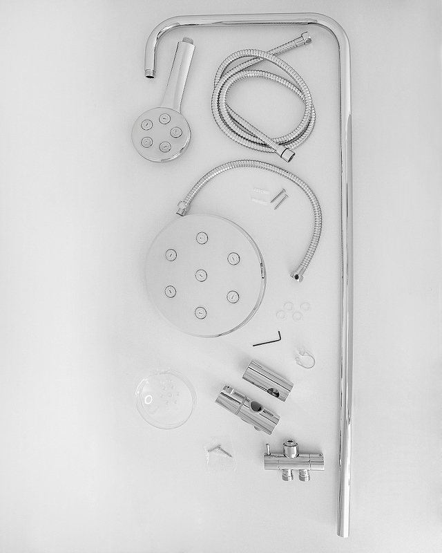 Душевая система Orange S11cr Хром от магазина ЛесКонПром.ру