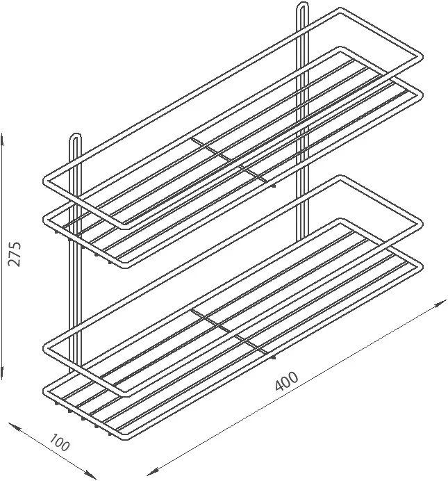Полка DIWO Смоленск П16100 черный муар от магазина ЛесКонПром.ру