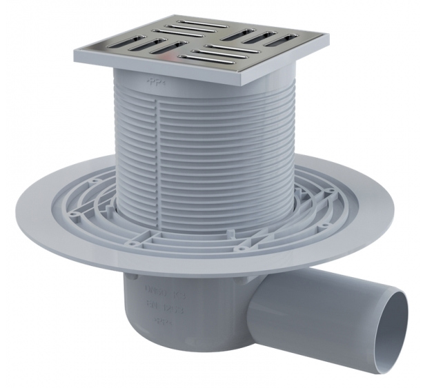 Душевой трап Alcaplast APV101 с решеткой от магазина ЛесКонПром.ру