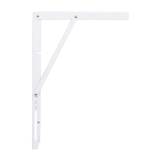 Кронштейн складной 270х400 мм белый от магазина ЛесКонПром.ру