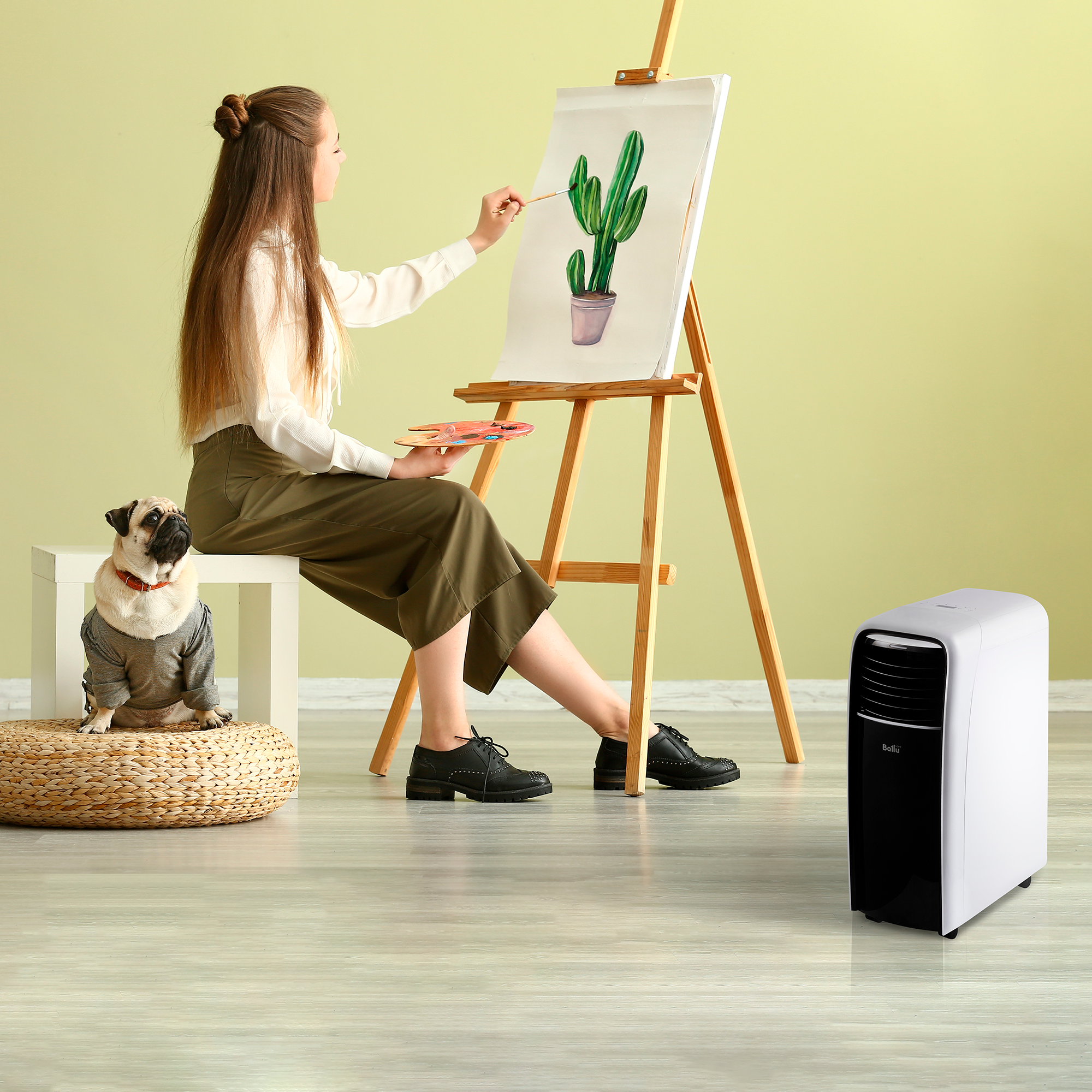 Мобильный кондиционер Ballu ВРАС-09 CD от магазина ЛесКонПром.ру