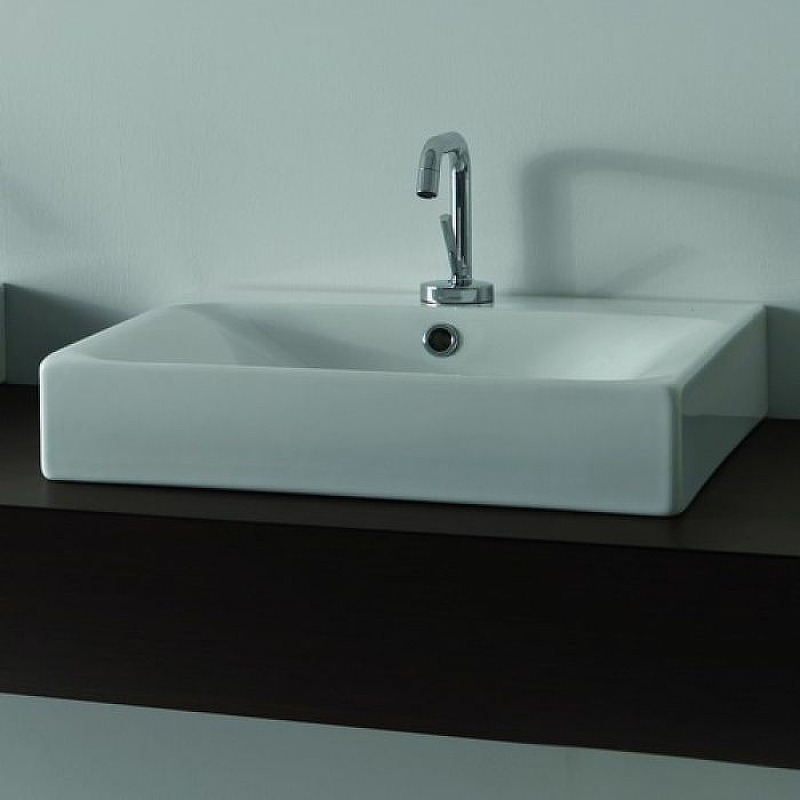 Раковина Kerasan Cento 50 353001*1 Белая от магазина ЛесКонПром.ру