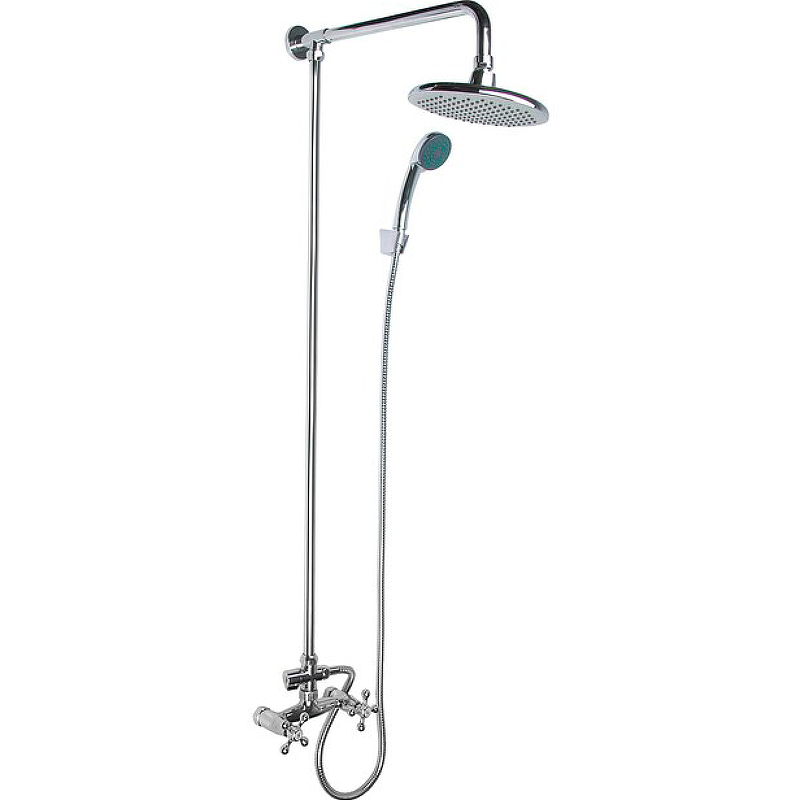 Душевая система Accoona A8176-1 Хром от магазина ЛесКонПром.ру