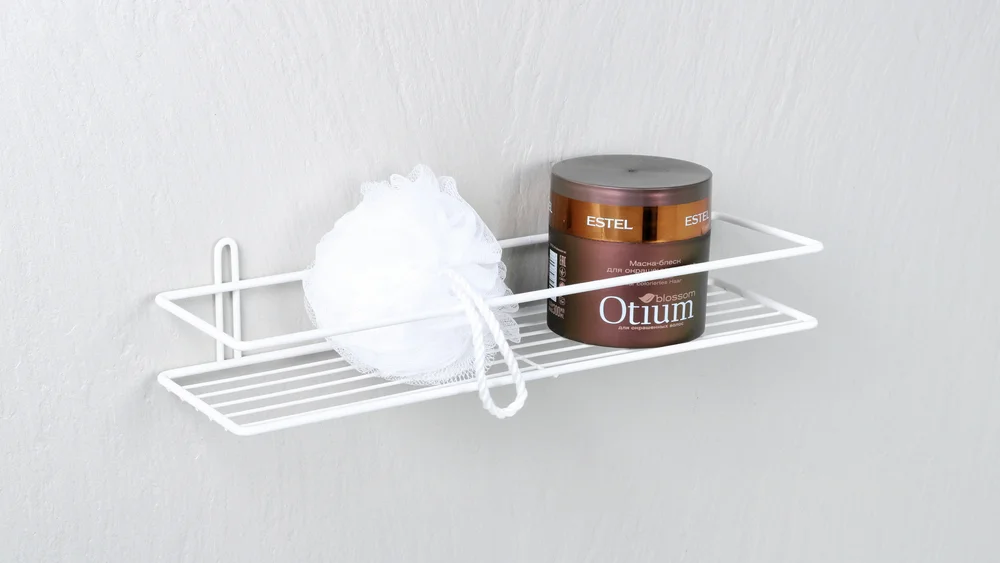 Полка Fixsen FX-730W-1 прямая, белая от магазина ЛесКонПром.ру