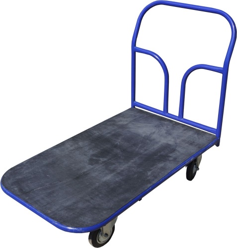 Тележка платформенная. Цельнолистовая резина. ТПР 1 500х800 RUSKLAD без колес от магазина ЛесКонПром.ру