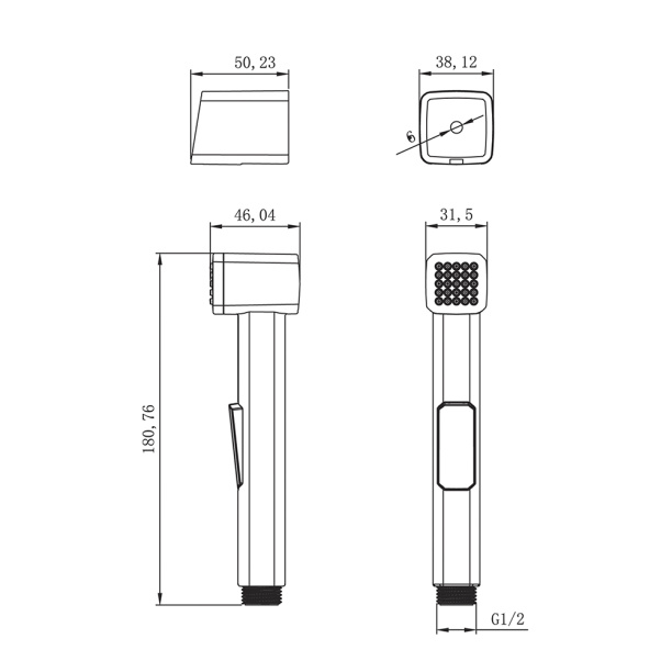 Гигиеническая лейка LEMARK от магазина ЛесКонПром.ру
