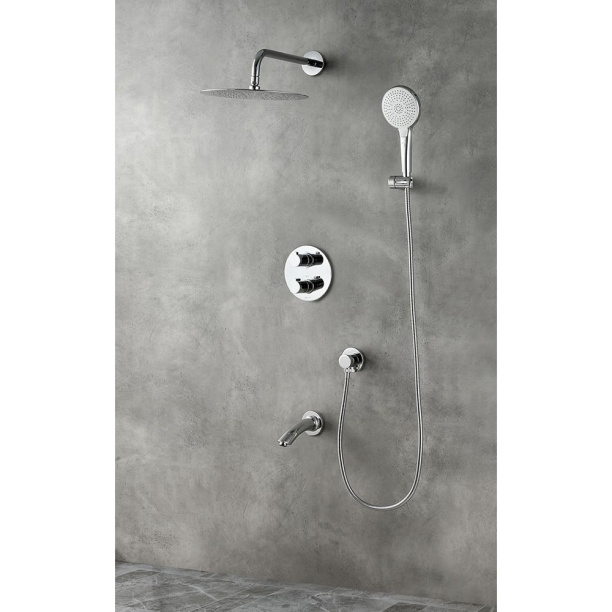 Верхний душ LEMARK d30 см хром от магазина ЛесКонПром.ру