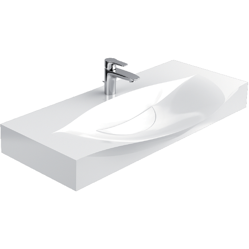 Раковина Avanti Кваттро 100 2465 Белая от магазина ЛесКонПром.ру