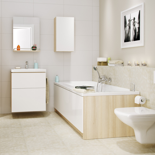 Акриловая ванна Cersanit SMART 170х80 см левая от магазина ЛесКонПром.ру