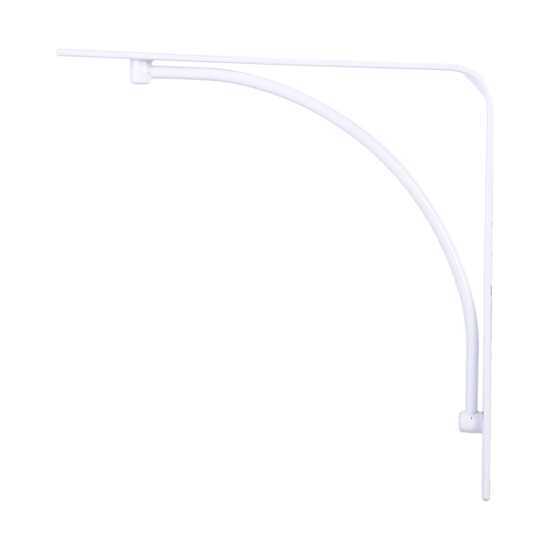 Кронштейн Арочный 200х200 мм белый от магазина ЛесКонПром.ру