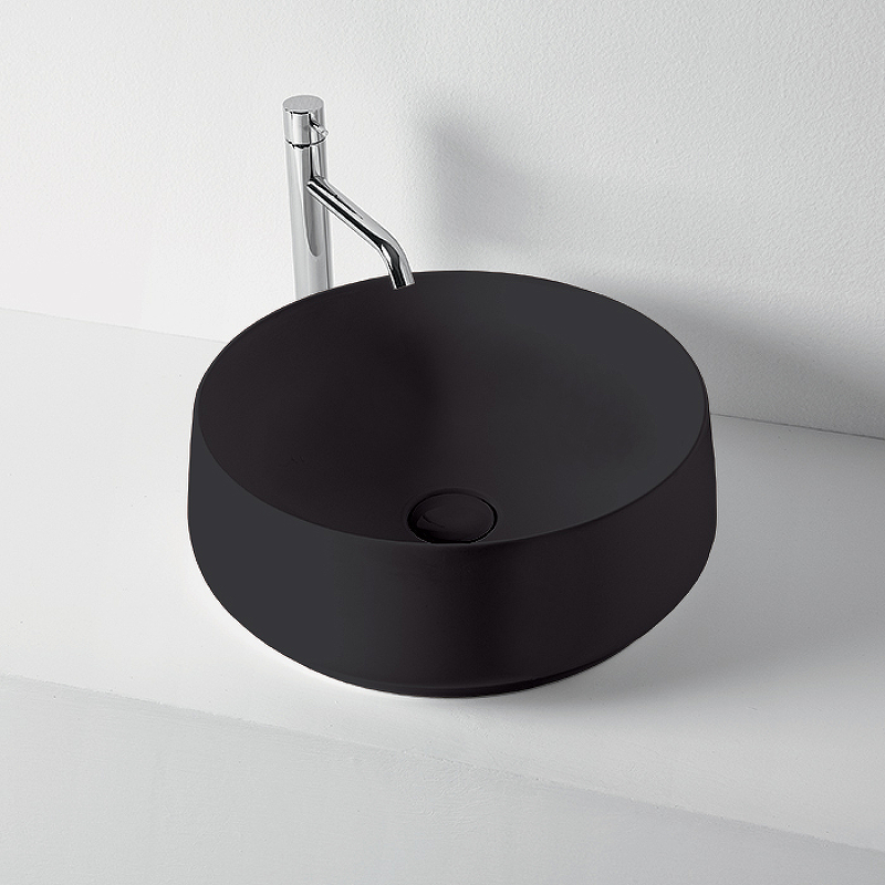 Раковина-чаша Kerasan F10 43 460431 Черная матовая от магазина ЛесКонПром.ру