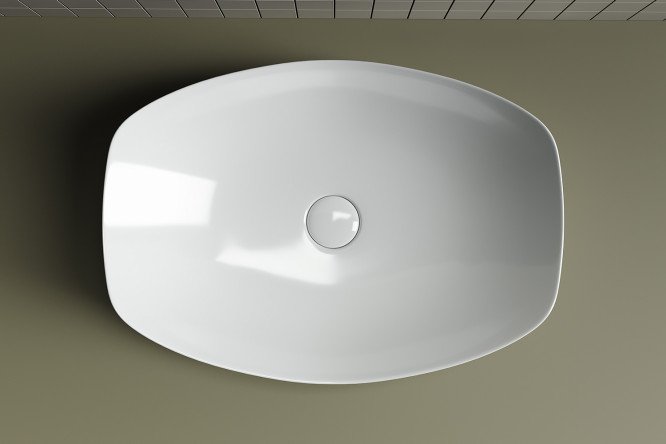 Умывальник накладной CERAMICA NOVA Element 80551214 от магазина ЛесКонПром.ру