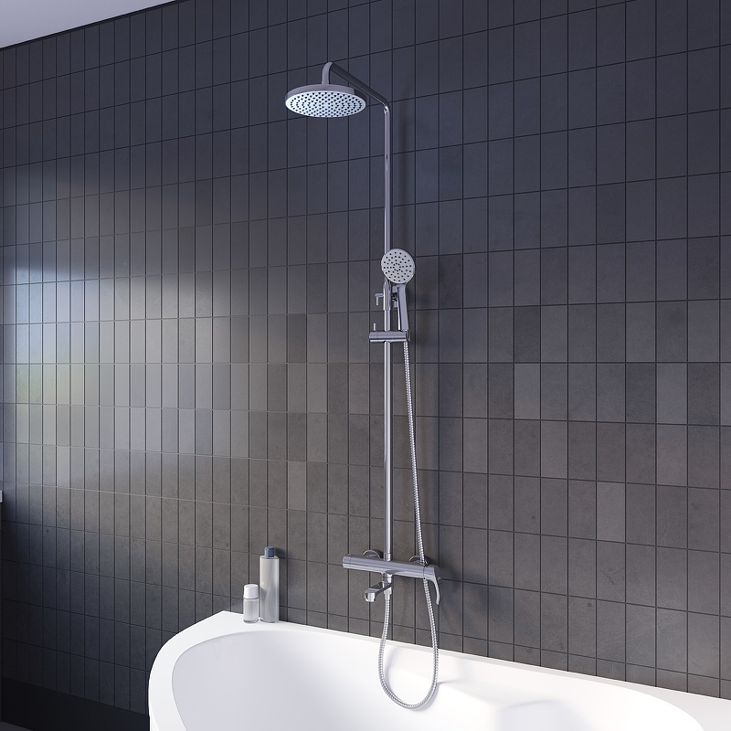 Душевая система Iddis Joker JOKSB1Fi06 Хром от магазина ЛесКонПром.ру