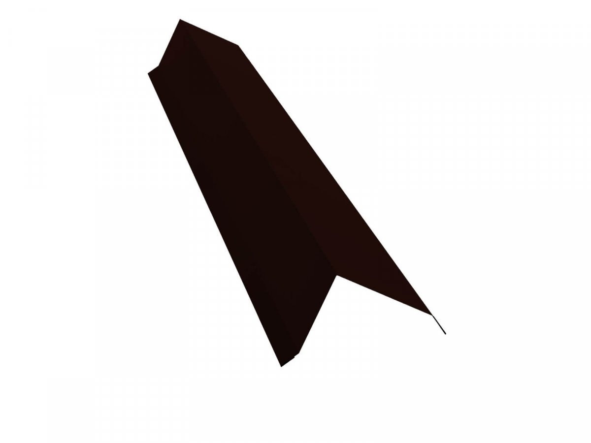 Планка торцевая Grand Line 100х80х2000 0,5 Satin с пленкой RR 32 от магазина ЛесКонПром.ру