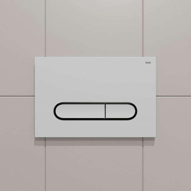 Кнопка для инсталляции IDDIS Unifix белый, черный от магазина ЛесКонПром.ру