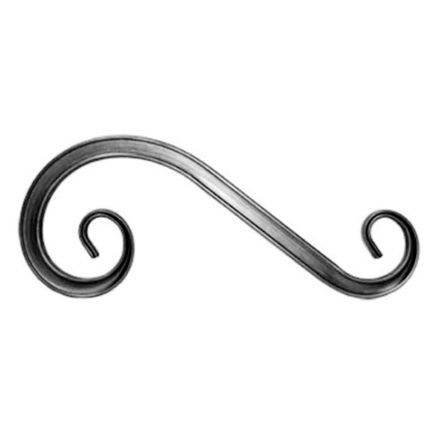 Завиток S 260х105 мм 15х15 мм от магазина ЛесКонПром.ру