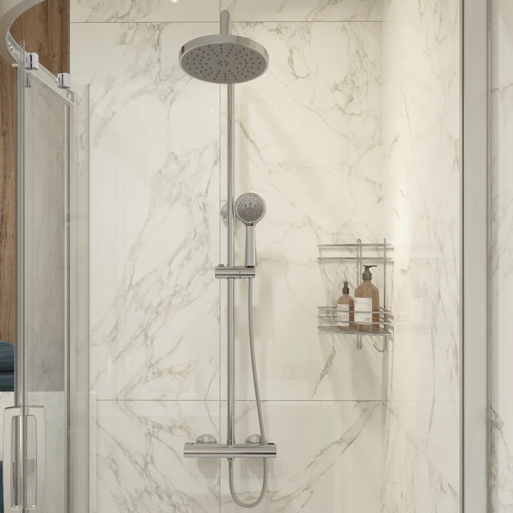 Полка DIWO Смоленск П16192 хром от магазина ЛесКонПром.ру