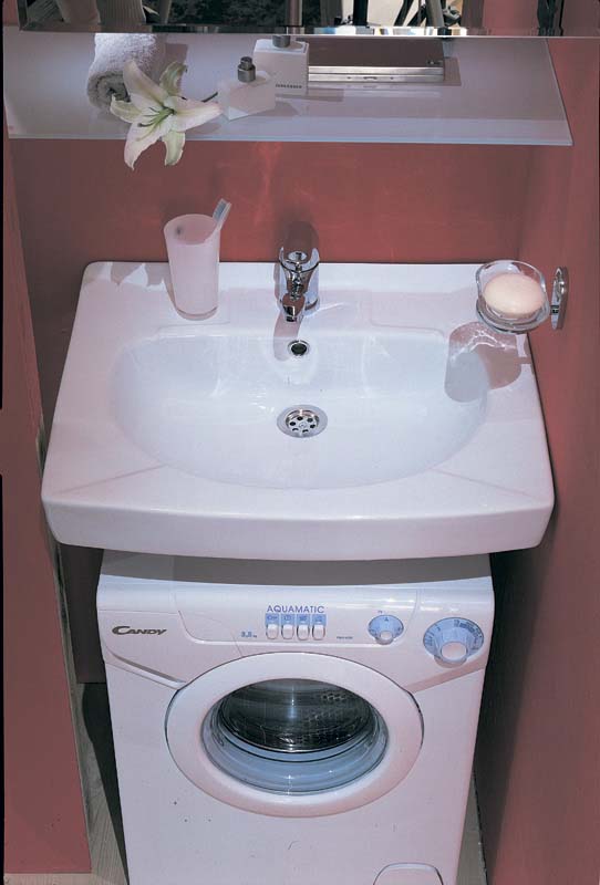 Раковина Santek Пилот 50 на стиральную машину Подвесная от магазина ЛесКонПром.ру