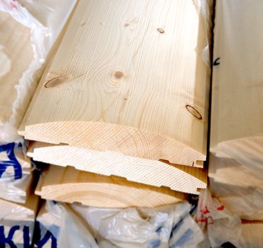 Блок-хаус хвоя 36х190х6000 мм класс ВС (Виледь) от магазина ЛесКонПром.ру