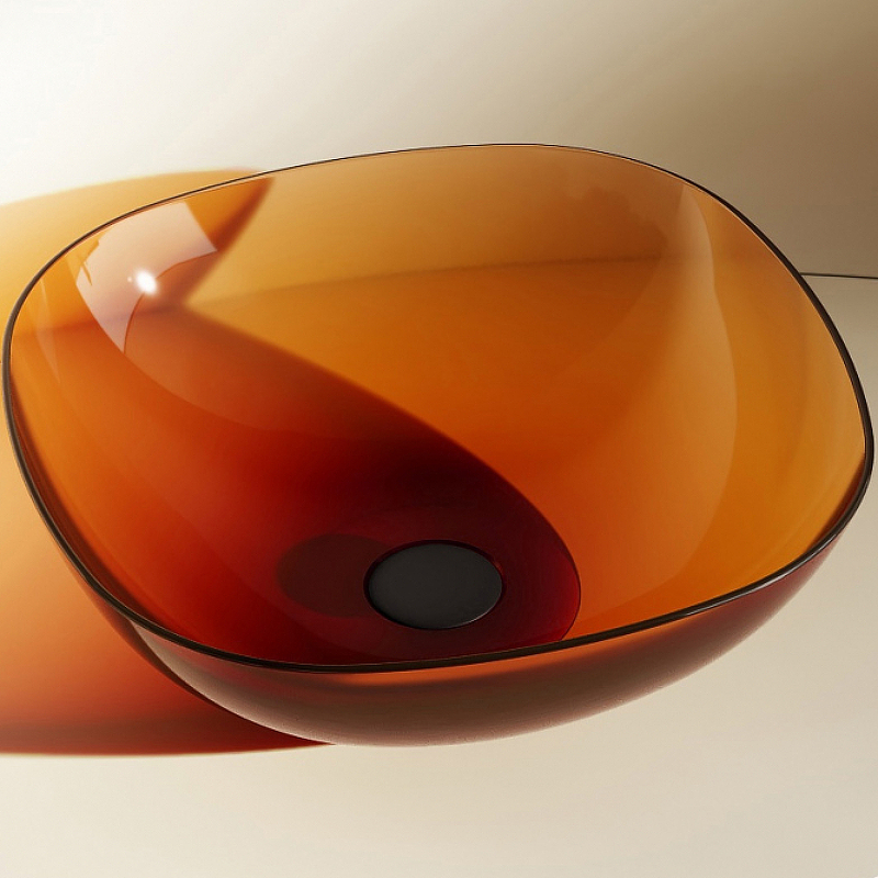 Раковина-чаша Abber Kristall 43 AT2806Opal Коричневый от магазина ЛесКонПром.ру