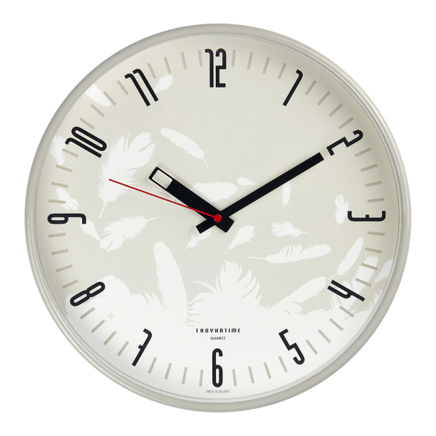 Часы настенные Тройка Перья d30,8 см от магазина ЛесКонПром.ру