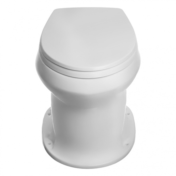 Унитаз дачный Оскольская керамика с сиденьем от магазина ЛесКонПром.ру