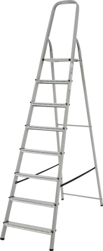 Стремянка стальная со стальными ступенями Новая Высота 8 ступеней (арт. 1150108) от магазина ЛесКонПром.ру