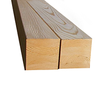 Клееный брус хвоя (без сучков) 100х100х3000 мм от магазина ЛесКонПром.ру