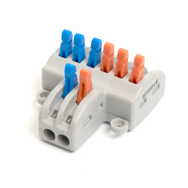 Клемма монтажная STEKKER LD222-426 2 шт от магазина ЛесКонПром.ру