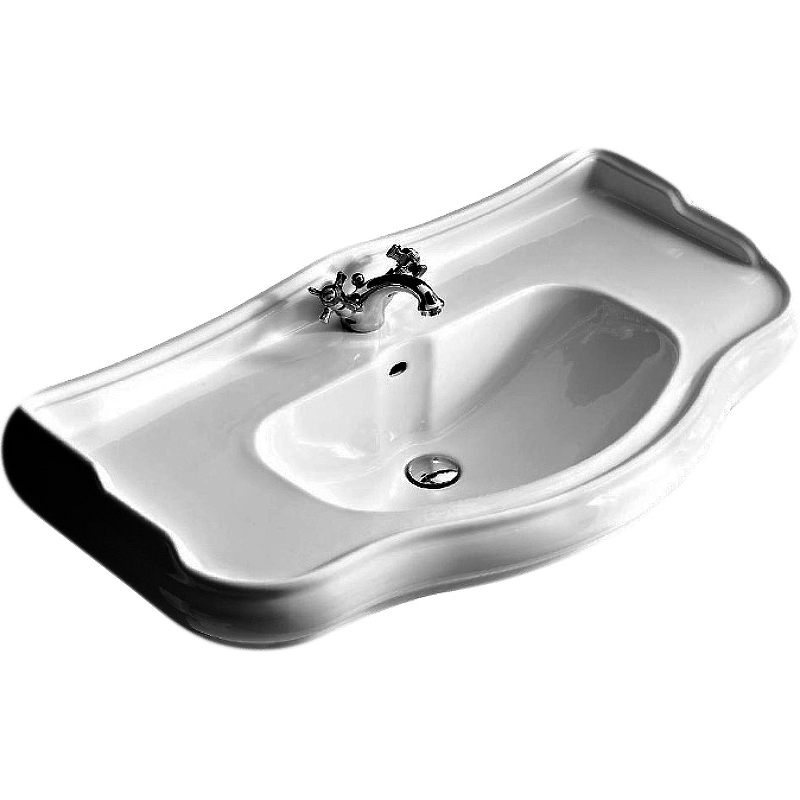 Раковина Kerasan Retro 100 105001*1 Белая от магазина ЛесКонПром.ру