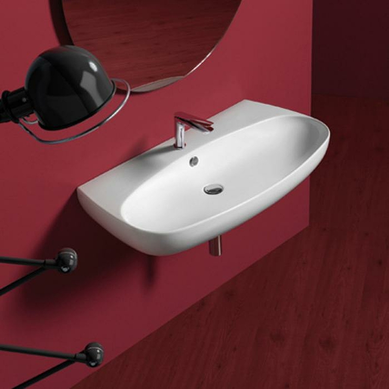 Раковина Simas Vignoni 100 VI12bi*1 Белая от магазина ЛесКонПром.ру