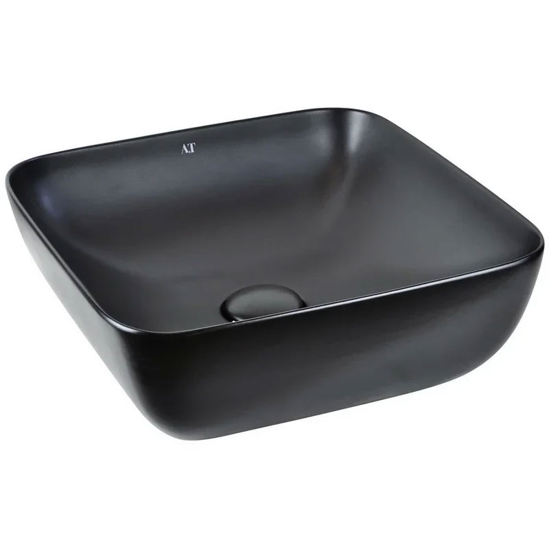 Раковина-чаша AeT Elite Square 42 L602T0R0V0105 Черная матовая от магазина ЛесКонПром.ру