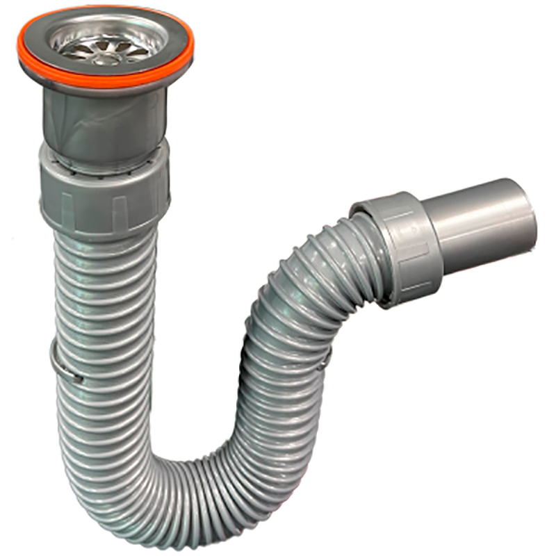 Сифон для раковины Bettoserb 125312 Нержавеющая сталь от магазина ЛесКонПром.ру