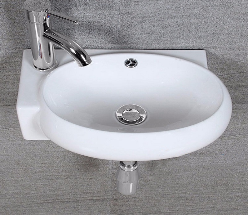 Раковина CeramaLux 43 9100R Белая от магазина ЛесКонПром.ру