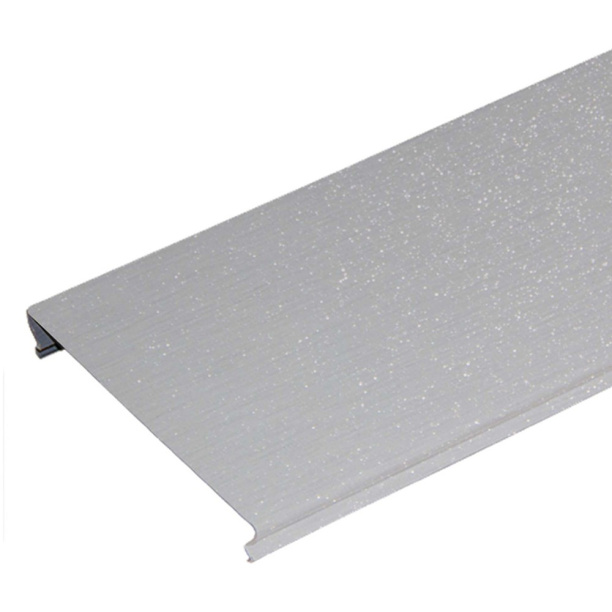 Рейка Албес S-дизайн 100 мм 3 м металлик от магазина ЛесКонПром.ру