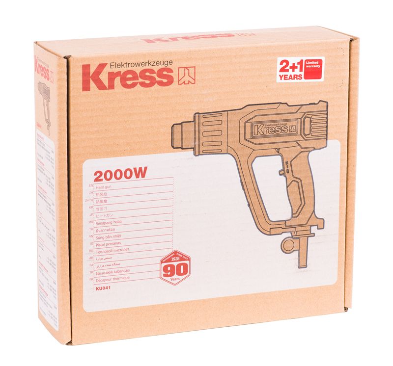 Фен технический KRESS KU041 2000Вт электрический в Москве от магазина ЛесКонПром.ру