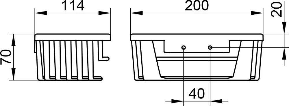 Полка Keuco Universal 24942 7 см от магазина ЛесКонПром.ру