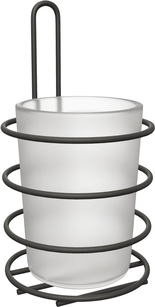 Стакан DIWO Смоленск ПК14786 черный муар от магазина ЛесКонПром.ру