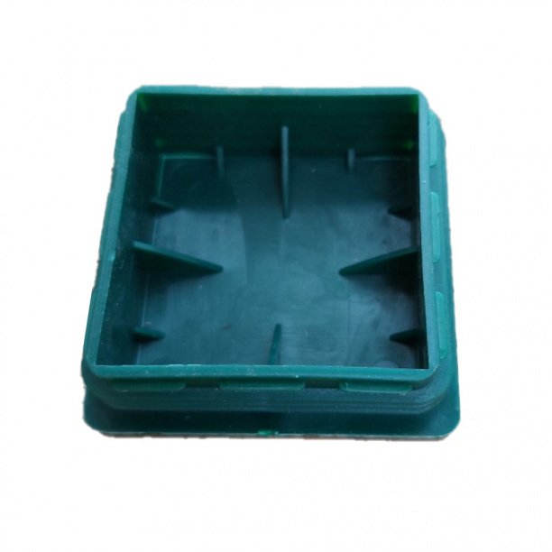 Заглушка для столба 55х55 мм зеленая от магазина ЛесКонПром.ру