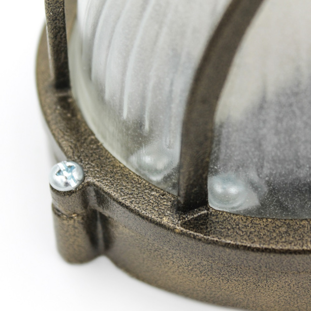 Светильник Свет Овал 1х60 Вт Е27 решетка IP54 бронза от магазина ЛесКонПром.ру