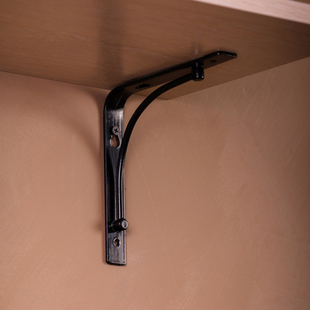 Кронштейн Арочный 150х150 мм черный от магазина ЛесКонПром.ру